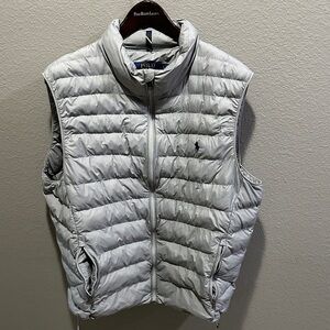 Polo Ralph Lauren Gray Puffer Vest